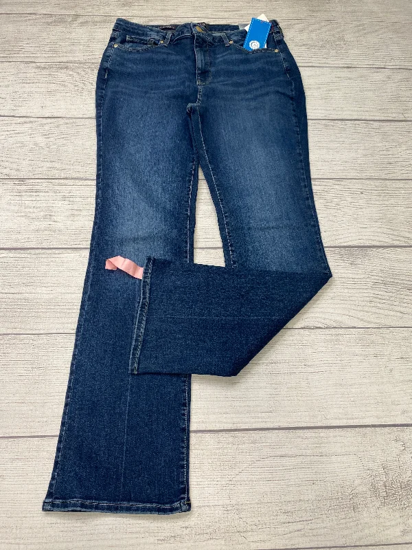 women's denim jeans for a relaxed lookJeans Designer By Not Your Daughters Jeans In Blue Denim, Size: 12