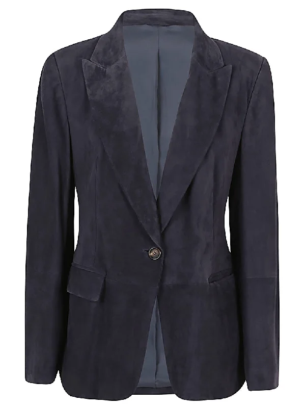 women's coats for those who believe in investing in quality fashionBrunello Cucinelli Women's Jackets blue