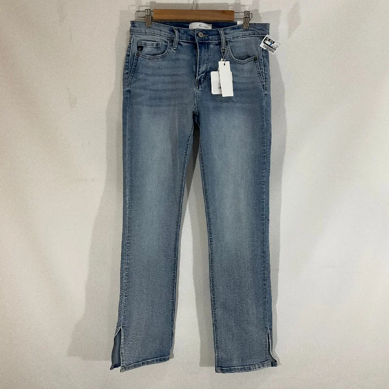 women's ripped denim jeansJeans Flared By Kancan In Blue Denim, Size: 8