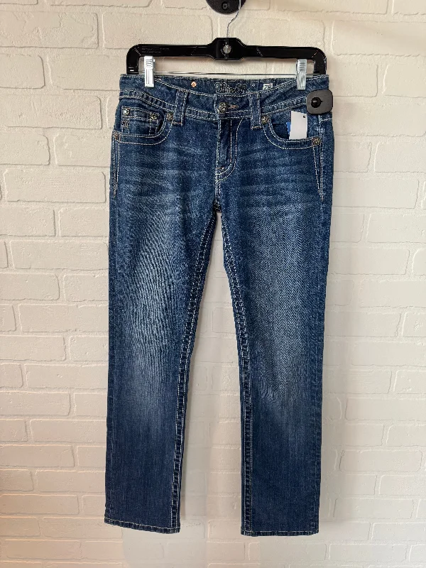 women's denim jeans with pocketsJeans Straight By Miss Me In Blue Denim, Size: 6