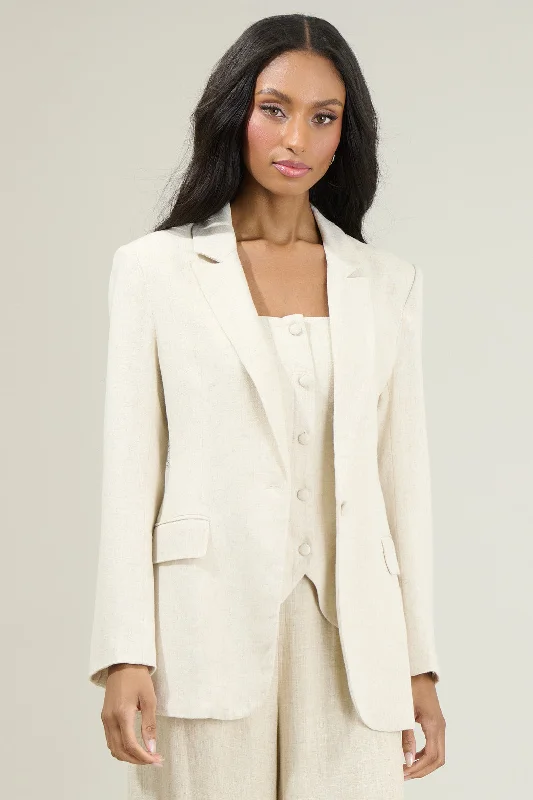 women's coats for glamorous eveningsCandida Fitted Notch Lapel Blazer