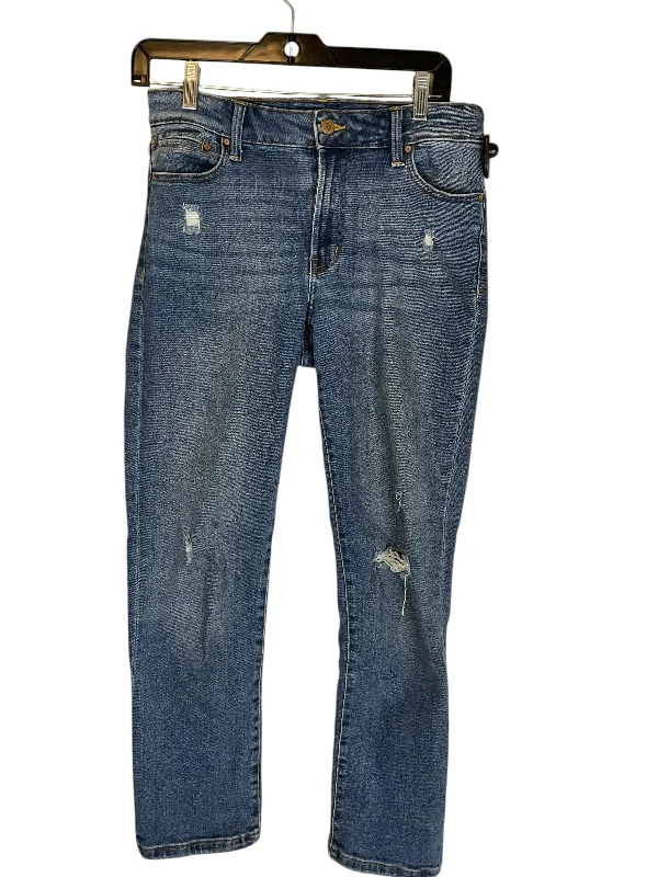 women's stone-washed denim jeansJeans Straight By Rachel Roy In Blue Denim, Size: 4