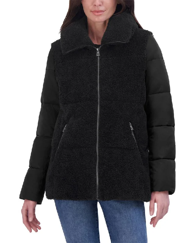 women's coats for those who want to make a fashion statementTahari Puffer Coat