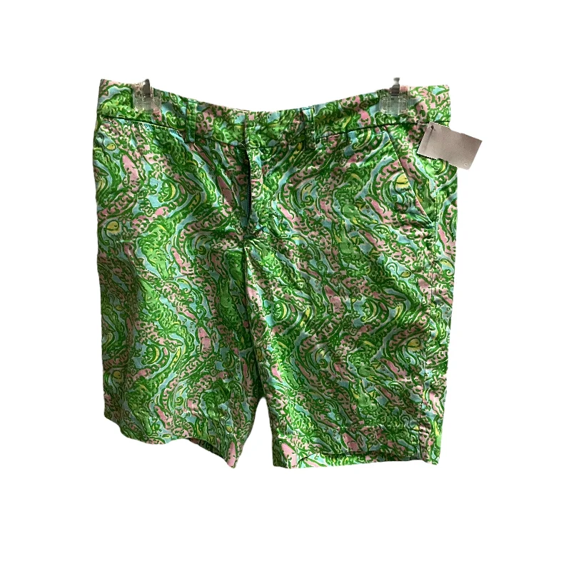 women's lace-up shortsGreen Shorts Lilly Pulitzer, Size 2