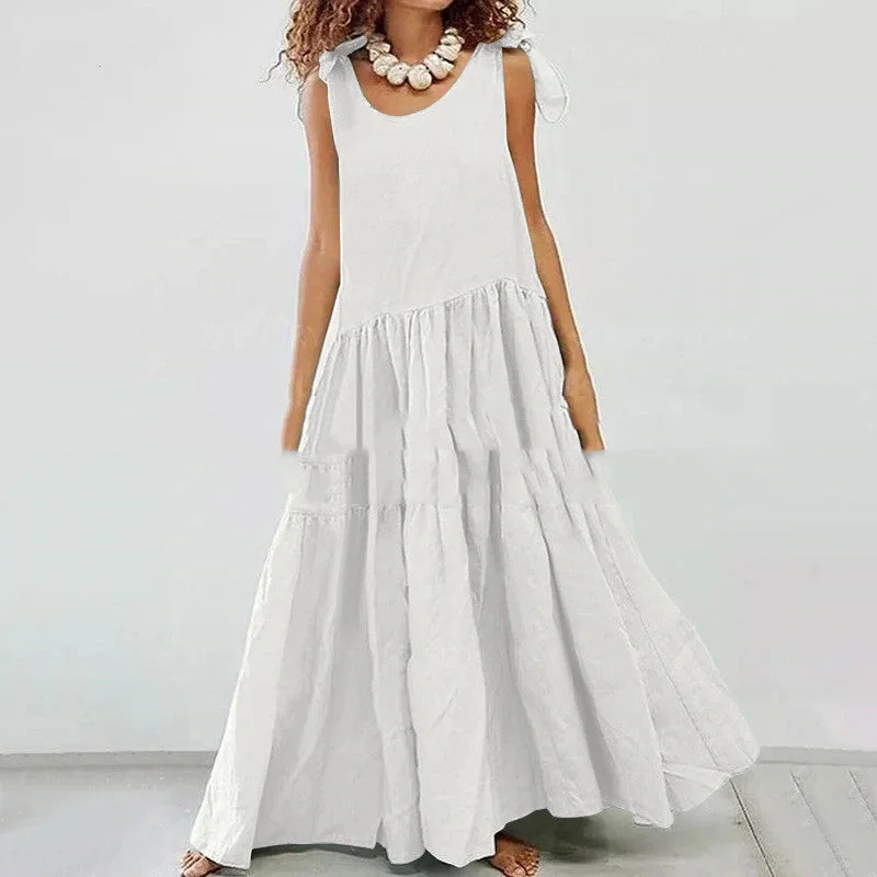 women's evening dressesLoose Fit Maxi Boho Dress