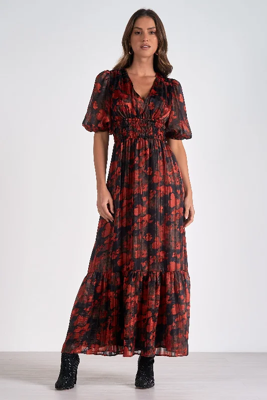 Cocktail DressV-NECK MAXI DRESS