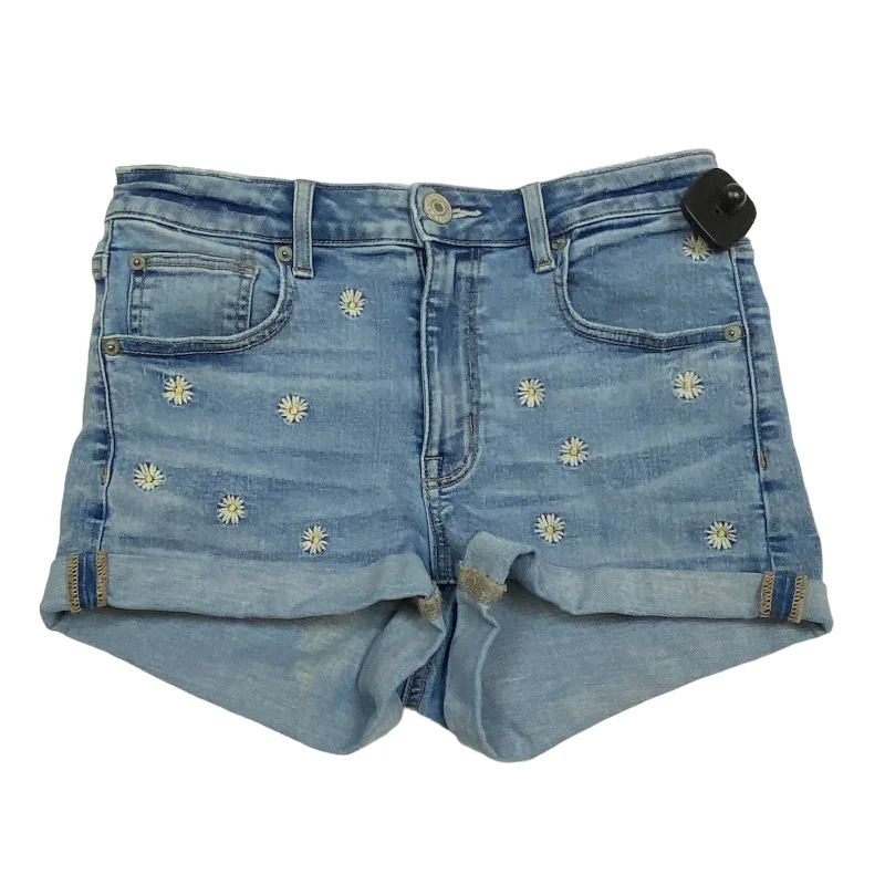 women's clubbing shortsBlue Denim Shorts American Eagle, Size 6