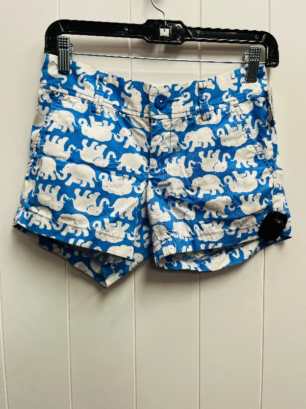 women's formal shortsBlue & White Shorts Lilly Pulitzer, Size Xxs