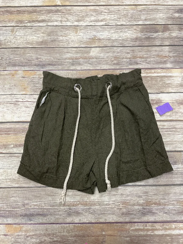 women's elegant shortsGreen Shorts Ci Sono, Size Xl