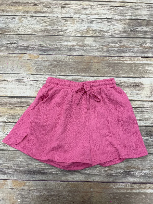 women's handmade shortsPink Shorts Vestique, Size L