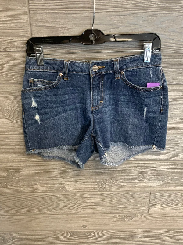 women's bootcut shortsBlue Denim Shorts Jennifer Lopez, Size 2