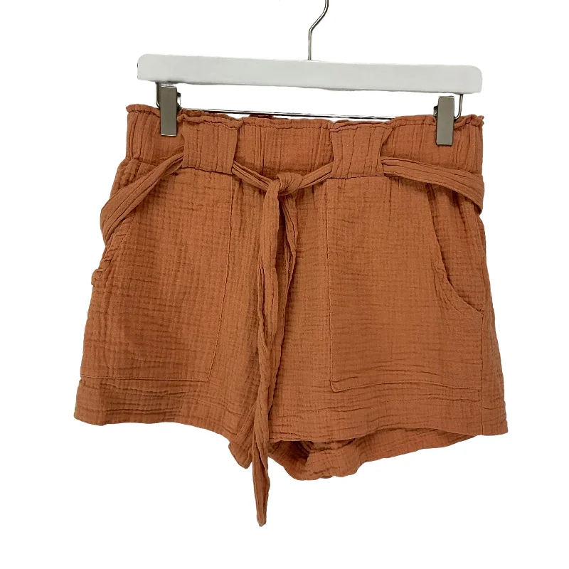 women's loungewear shortsOrange Shorts Clothes Mentor, Size M