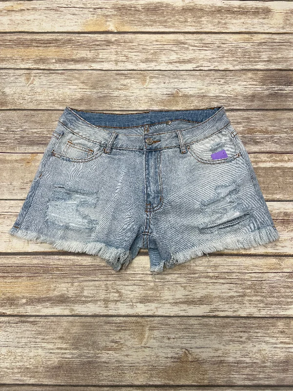 women's luxury shortsBlue Denim Shorts Cmf, Size M