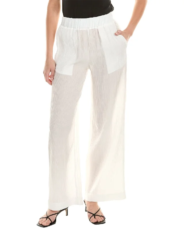 women's chic pantsALPHA STUDIO Textured Pant