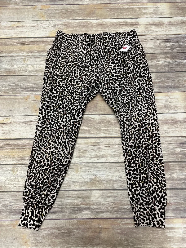 women's floral pantsAnimal Print Pants Joggers Cabi, Size L