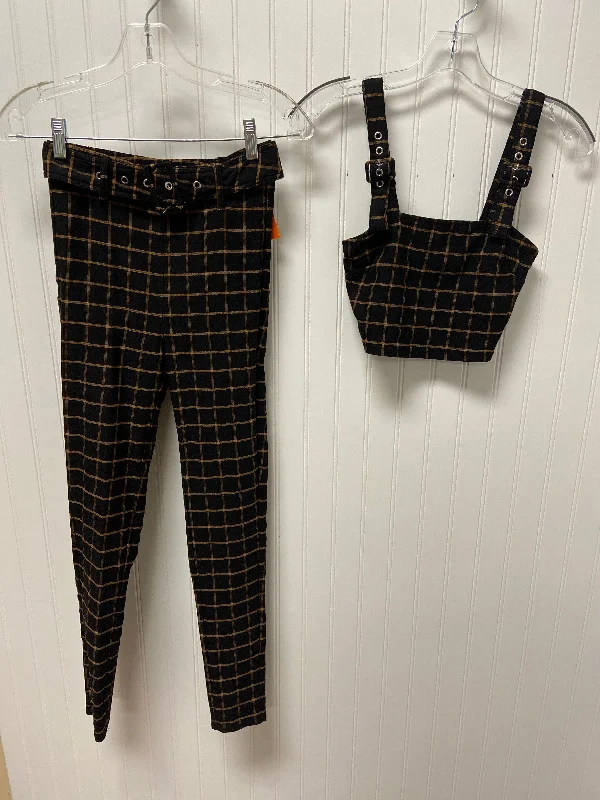 women's yoga pantsBlack Pants Set 2pc Forever 21, Size S