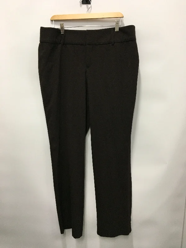 women's jogger pantsBrown Pants Dress Alyx, Size 16