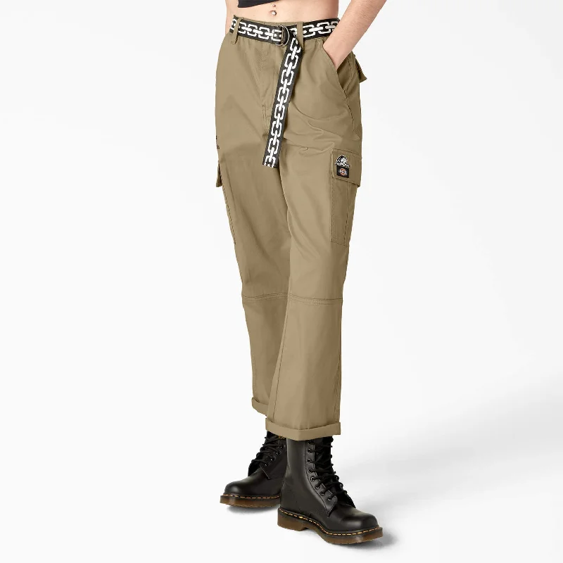 women's corduroy pantsDickies Dickies x Lurking Class Women’s Relaxed Fit Cropped Cargo Pants