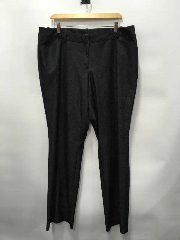 women's corduroy pantsGrey Pants Dress Worthington, Size 16