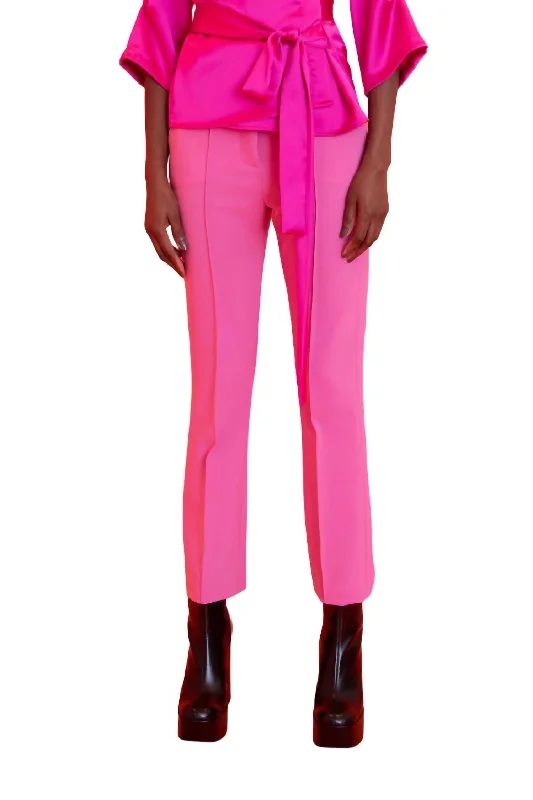 women's hot pantsMaggie Trousers In Mid Pink