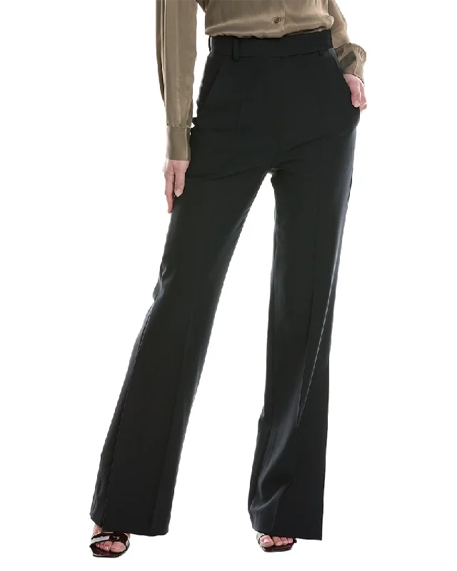 women's lace-up pantsMax Mara Denaro Wool Trouser