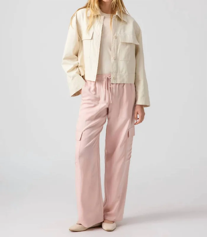 women's plus-size pantsRose Soft Track Pant In Pink