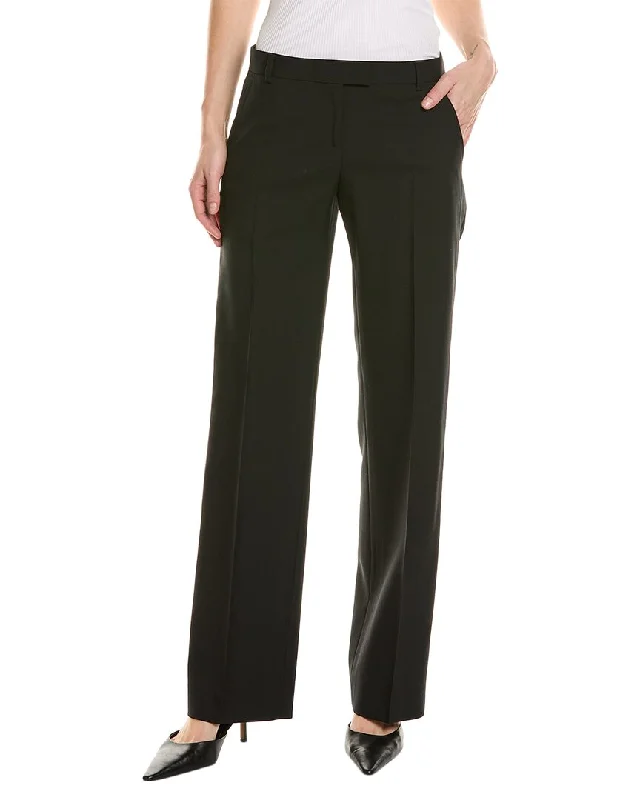 women's satin pantsThe Kooples   Pleated Trouser