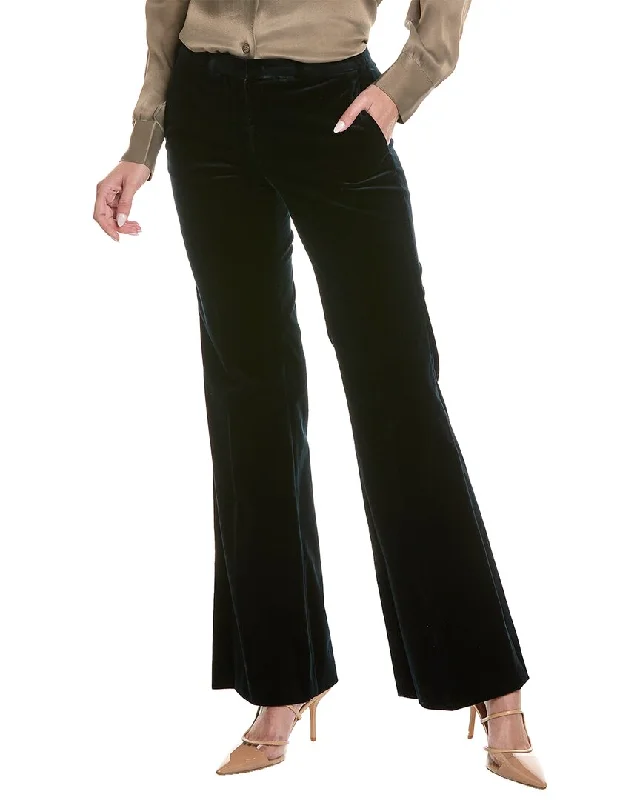 women's petite pantsTheory Demitria 4 Stretch High-Waist Pant