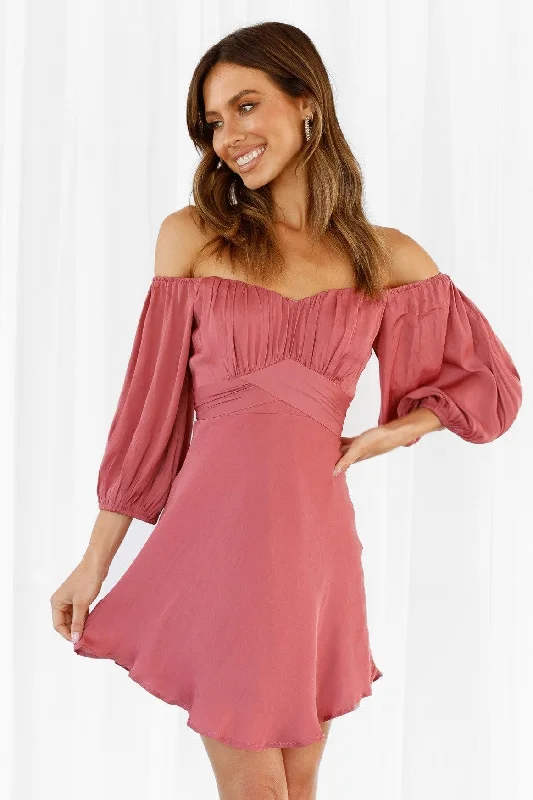 Tiered DressDulce Dress - Rose