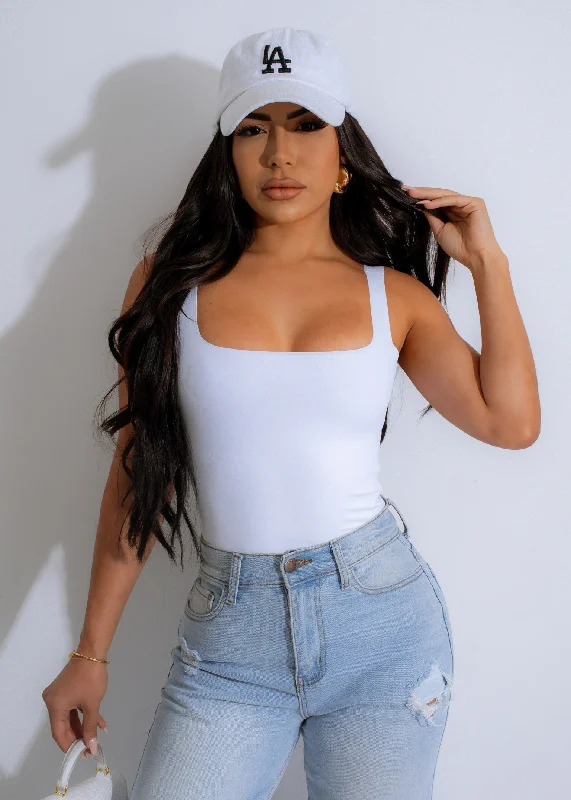 Cocktail DressSo Basic Bodysuit White