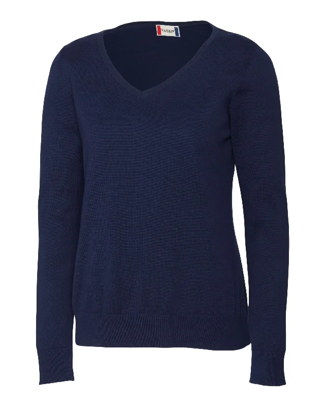 Colorful Casual SweatersClique Imatra V-neck Pullover