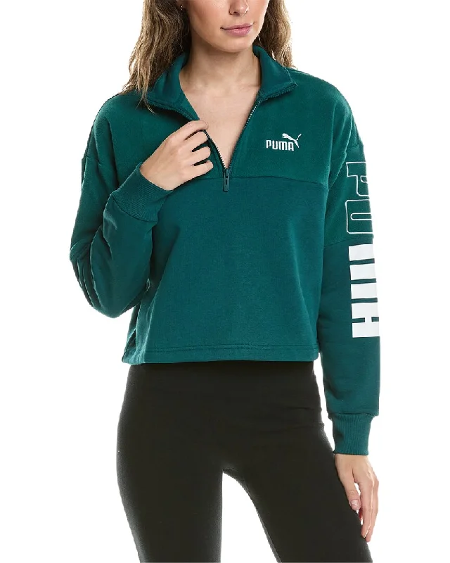 Thick SweatersPUMA Power Cropped Pullover