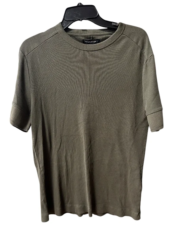 women's tops for those who want to wear pieces that are both comfortable and stylishTop Short Sleeve Basic By Banana Republic In Green, Size: M