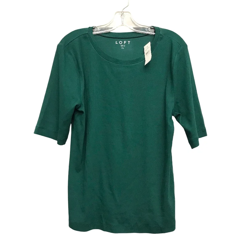 women's tops for glamorous eveningsTop Ss By Loft In Green, Size:Xl