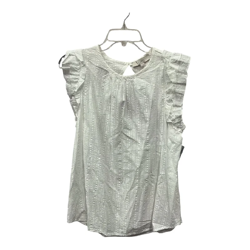 women's tops for those who believe in expressing their individuality through fashionTop Ss By Loft In White, Size:M